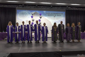 Официалните лица на дипломирането на випуск 2026 ФДМ - МУ-София