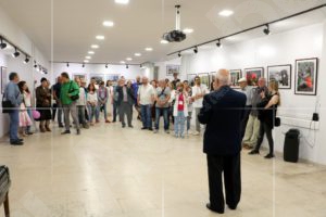 Откриването на изложбата в Музея на фотографията