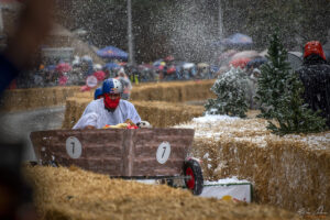 Red Bull Soapbox България 2024 - Второ препятствие "Снежната гора"